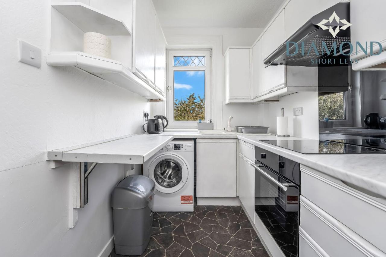 Cosy 2 Bed Apt West End Edinburgh Free Parking Edimburgo Exterior foto