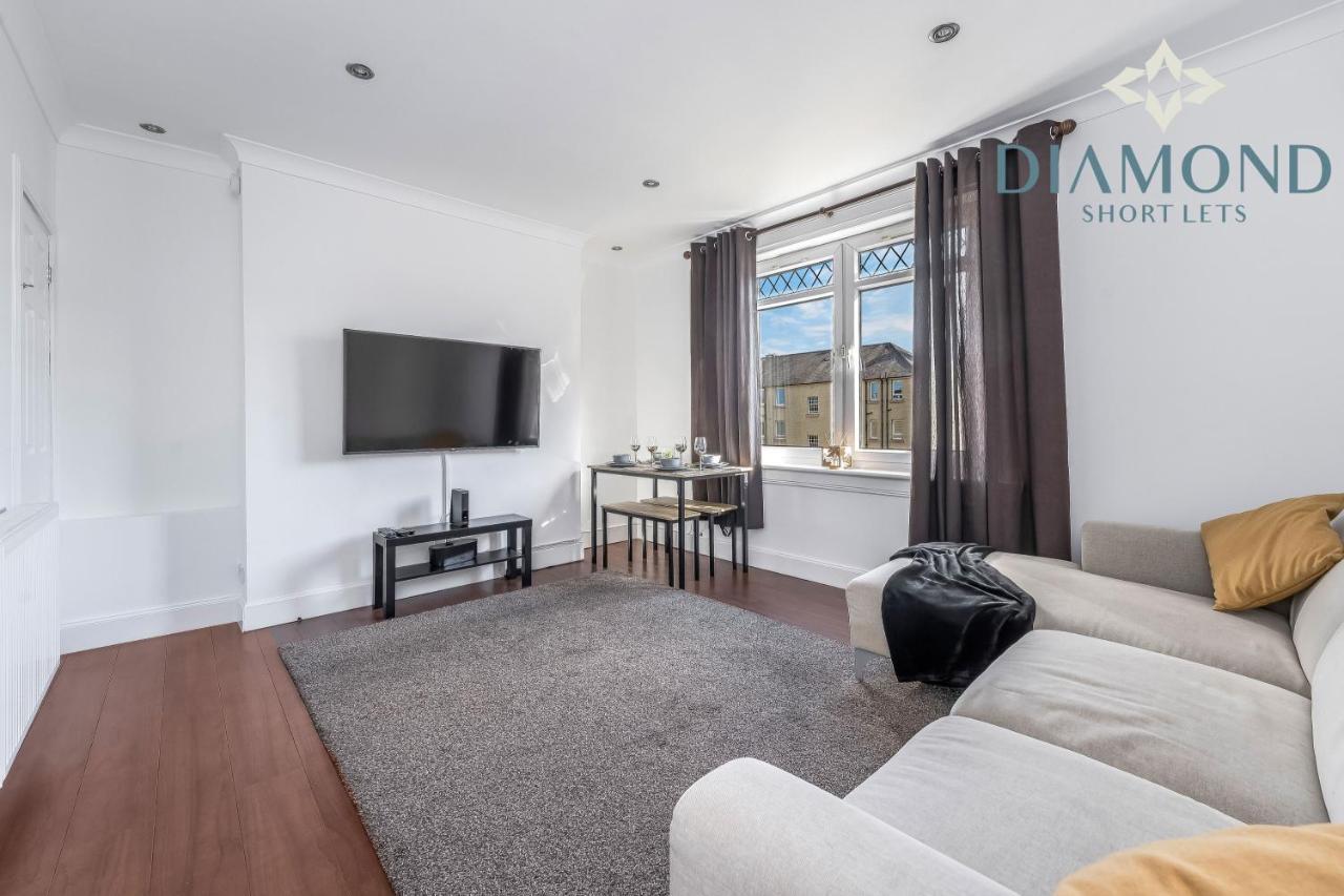 Cosy 2 Bed Apt West End Edinburgh Free Parking Edimburgo Exterior foto